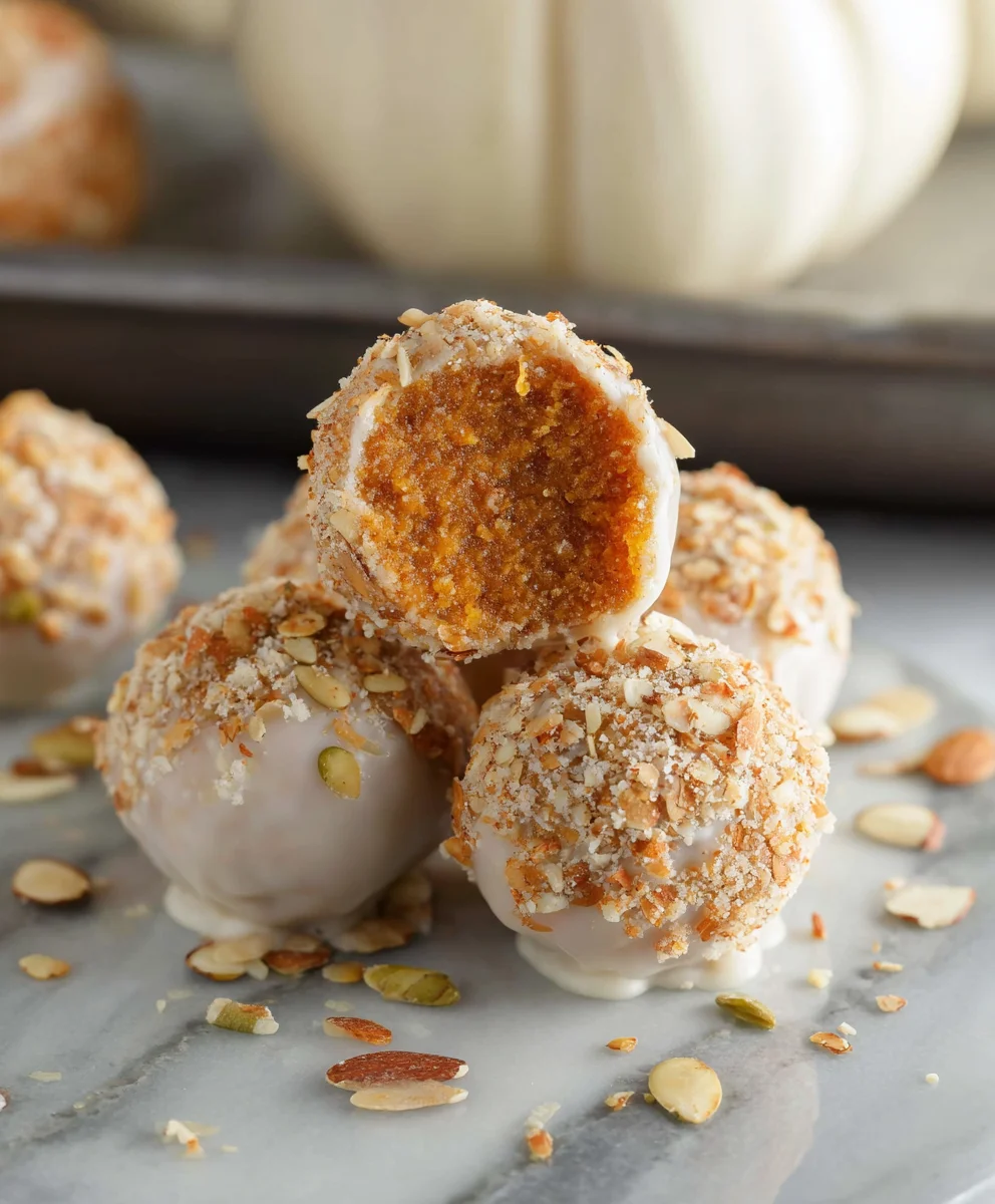 Delicious No Bake Pumpkin Pie Balls - Quick & Simple Recipe