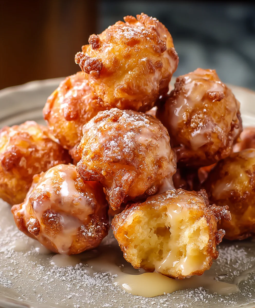 Irresistible Apple Fritter Bites: Perfect Sweet Snack Idea